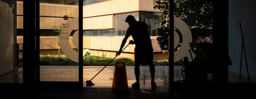 Municipal Walkway Cleaning